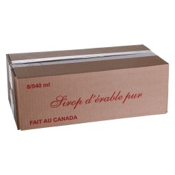 SHIPPING BOX - BROWN FOR CANS - 8 X 540 ML (25/PKG)