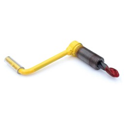 BIT ON HANDLE 5/16" YELLOW