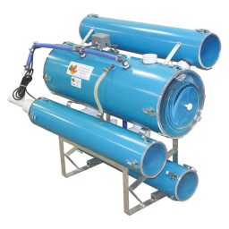 SUBM.PUMP REL.HORIZ. - 8000 TAPS - 12"X36" - MNFLD6"X36" - IN 8X1 1/4"-PROBES-2X30GPM-CLEAN.SYST.