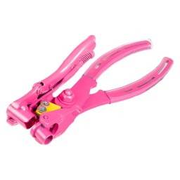 COMPACT FITTING INSERT PLIERS FOR 115° SPOUT W/ VISE GRIP 4WR (WITH LATERAL CUTTER) - PINK