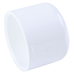 CAP SOC WHITE PVC - 3" (SOC)