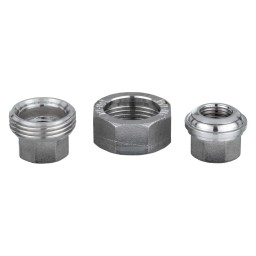 UNION DISMOUNTABLE FEMALE/FEMALE THREADED SS 316 - 3/4" (FNPT X FNPT)