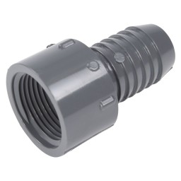 ADAPTER FEMALE INSERT PVC - 1/2" (FNPT X INS)