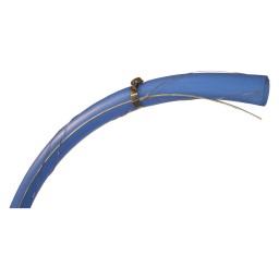 MAINLINE 3/4" LIGHT BLUE - LASHED WITH #9HC GALV WIRE AND 0.045" SS LASHING WIRE - PER FOOT