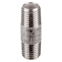 NIPPLE SCHEDULE 40 MALE THREADED SS 316 - 1/4" X 1 1/2" (MNPT X MNPT)