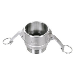 CAMLOCK ADAPTER STAINLESS STEEL - PART B - 1 1/4"