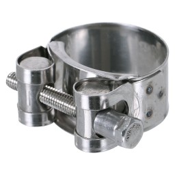 INDUSTRIAL COLLAR - SINGLE BOLT HEX - 1" - FOR LDPE TUBING