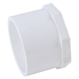 PLUG SPIGOT WHITE PVC - 1 1/2" (SPIG)