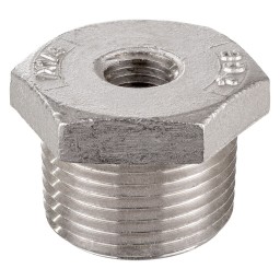 REDUCER MALE/FEMALE THREADED SS 316 - 2" X 1/2" (MNPT X FNPT)