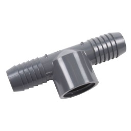 "T" ADAPTER REDUCER INSERT FEMALE THREADED PVC - 1 1/2" X 1 1/4" (INS X INS X FNPT)
