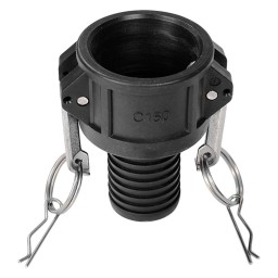 CAMLOCK ADAPTER POLYPROPYLENE - PART C - 1 1/2"