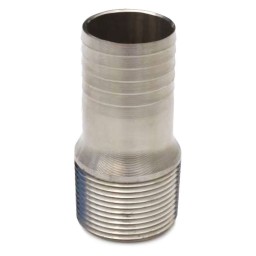 THREADED ADAPTER SS - 2" (OVERSIZED) X 1 1/2" (MNPT X INS)