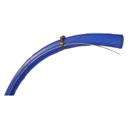 MAINLINE 1" BLUE - LASHED WITH #9HC GALV WIRE AND 0.045" SS LASHING WIRE - PER FOOT