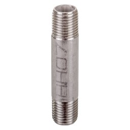 NIPPLE SCHEDULE 40 MALE THREADED SS 316 - 3/8" X 2" (MNPT X MNPT)