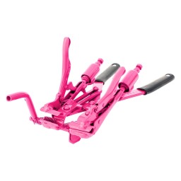 MINI TUBING INSTALLATION PLIER 5/16" TUBE W/ AUTO TENSION ADJUSTABLE W/ CUTTER - PINK