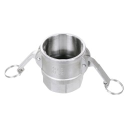 CAMLOCK ADAPTER STAINLESS STEEL - PART D - 1"