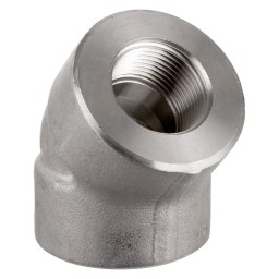 ELBOW 45° FEMALE THREADED SS 316 - 1 1/2" (FNPT X FNPT)