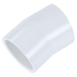 ELBOW 11 1/4° SOC WHITE PVC - 2" (SOC X SOC)