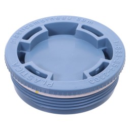 PLASTIC DRUM PLUG GREY - 2" FINE THREAD