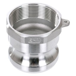 CAMLOCK ADAPTER STAINLESS STEEL - PART A - 1 1/2"