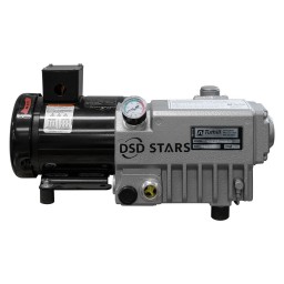 ROTARY VANE VACUUM PUMP - 3/4 HP - 7 CFM - ASS'Y MOTOR 3 STAGES - 500 TAPS