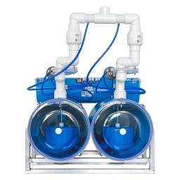 MEC.RELEASER HORIZONTAL DOUBLE - 4000 TAPS - 12"X18" - MNFLD 6"X27" - IN 6X1 1/4"