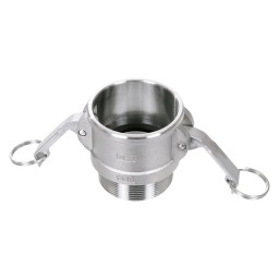 CAMLOCK ADAPTER STAINLESS STEEL - PART B - 2"