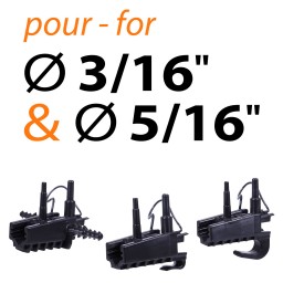 Fittings - for 3/16" and 5/16"
