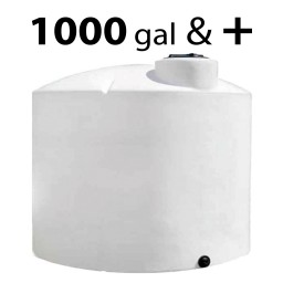 Plastic Tanks - 1000 gal and +