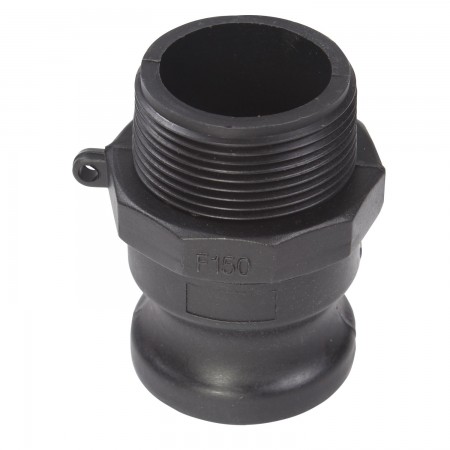 CAMLOCK ADAPTER POLYPROPYLENE - PART F - 1 1/4"