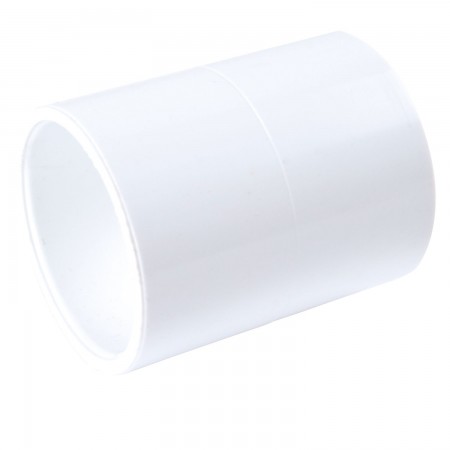COUPLING SOC WHITE PVC - 2" (SOC X SOC)