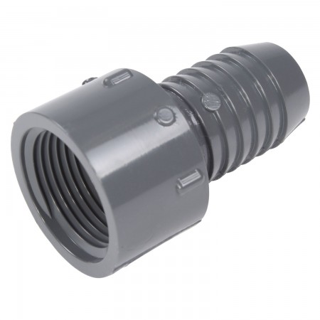 ADAPTER FEMALE INSERT PVC - 1" (FNPT X INS)