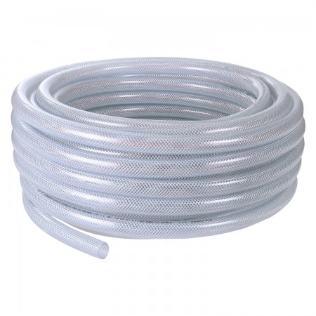 BRAIDED PVC CLEAR HOSE - 3/4" - 150 PSI (PER FOOT)