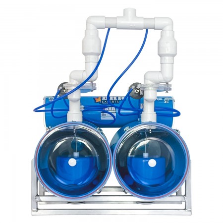 MEC.RELEASER HORIZONTAL DOUBLE - 4000 TAPS - 12"X18" - MNFLD 6"X27" - IN 6X1 1/4"