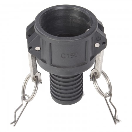 CAMLOCK ADAPTER POLYPROPYLENE - PART C - 3/4"