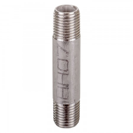 NIPPLE SCHEDULE 40 MALE THREADED SS 316 - 3/8" X 2 1/2" (MNPT X MNPT)