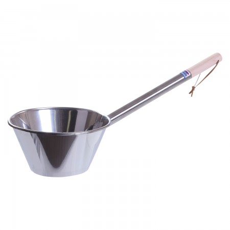 LARGE DIPPER 8" ROUND WITHOUT SPOUT
