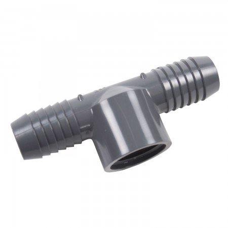 "T" ADAPTER REDUCER INSERT FEMALE THREADED PVC - 2" X 3/4" (INS X INS X FNPT)