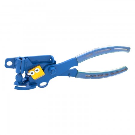COMPACT FITTING INSERT PLIERS W/ LATERAL CUTTER FLARING DEVICE AND 3/16" JAWS