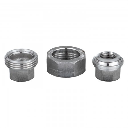 UNION DISMOUNTABLE FEMALE/FEMALE THREADED SS 316 - 1/4" (FNPT X FNPT)
