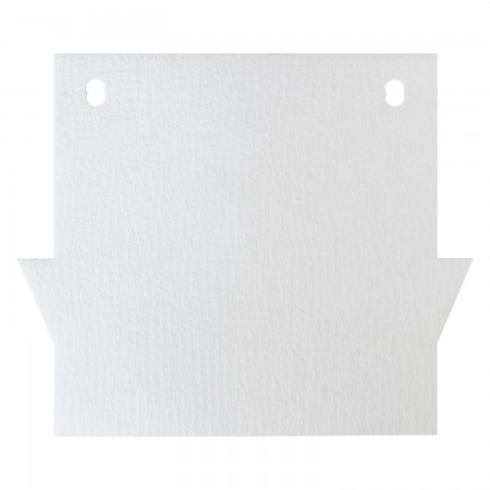 FILTER PRESS WHITE PAPER W/SUPPORT - 7" (400/PKG)