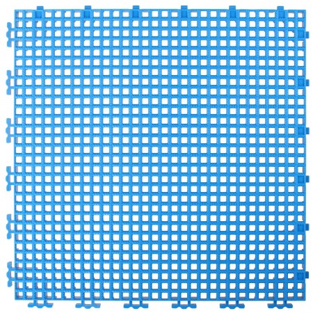 RIBBED 0.008" GRID TILE - 12" X 12" - ROYAL BLUE