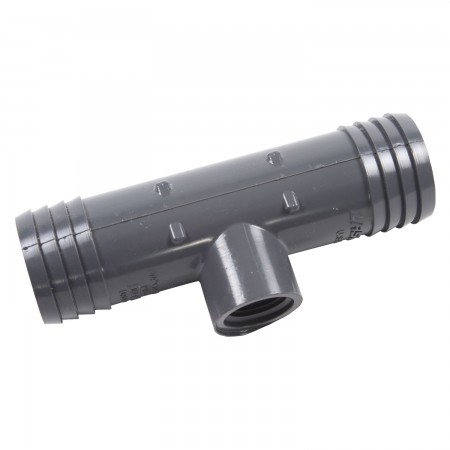 "T" ADAPTER INSERT FEMALE THREADED PVC - 3/4" (INS X INS X FNPT)
