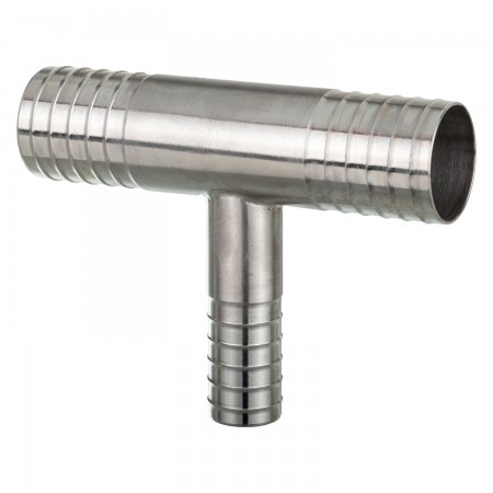 "T" SS FITTING - 3'' X 3" X 1" (INS X INS)