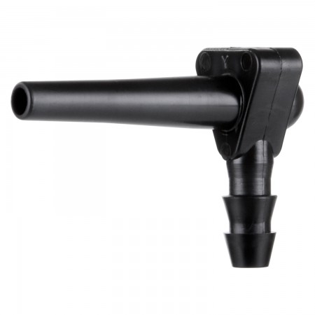 CHALUMEAU "PLASTECH CHALUMO" 1/4" - NOIR (100/PQT)