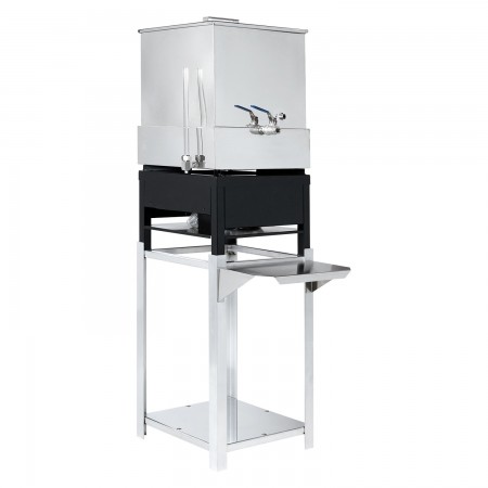 ELECTRIC WATER JACKET TANK SS - 34 GAL (40 GAL.US) - 2 X 3000W HEATING ELEMENTS
