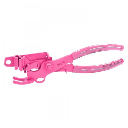 COMPACT FITTING INSERT PLIERS WITHOUT LATERAL CUTTER NOR FLARING DEVICE - 5/16" JAWS - PINK
