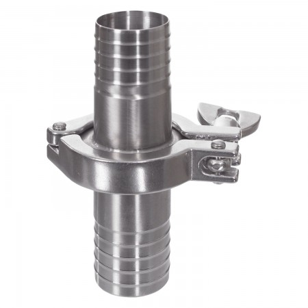 QUICK CLAMP FITTING - 1" INSERT - CLAMP 1 1/2" - SS