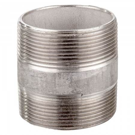 NIPPLE SCHEDULE 40 MALE THREADED SS 316 - 1 1/2" X 2" (MNPT X MNPT)