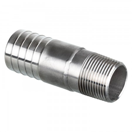 THREADED ADAPTER SS - 1 1/2" X 2" (MNPT X INS)